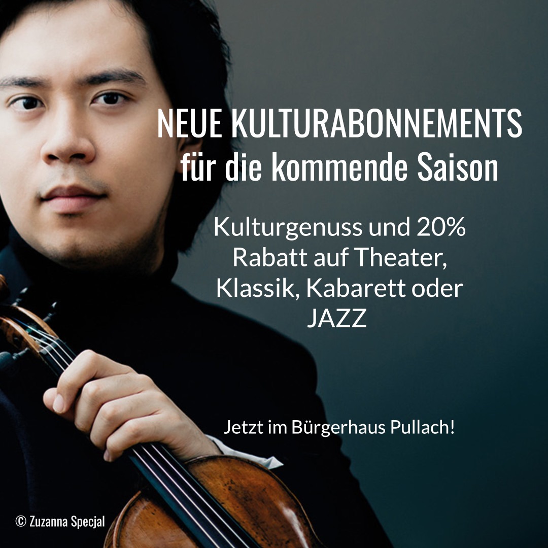 Neue Kultur-Abos in Pullach für die kommende Kultursaison